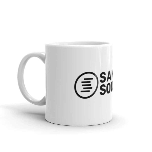 Sanctus Sound – White Glossy Mug