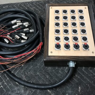 24-Channel Audio Snake with Input Box