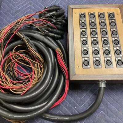 24-Channel Audio Snake with Input Box